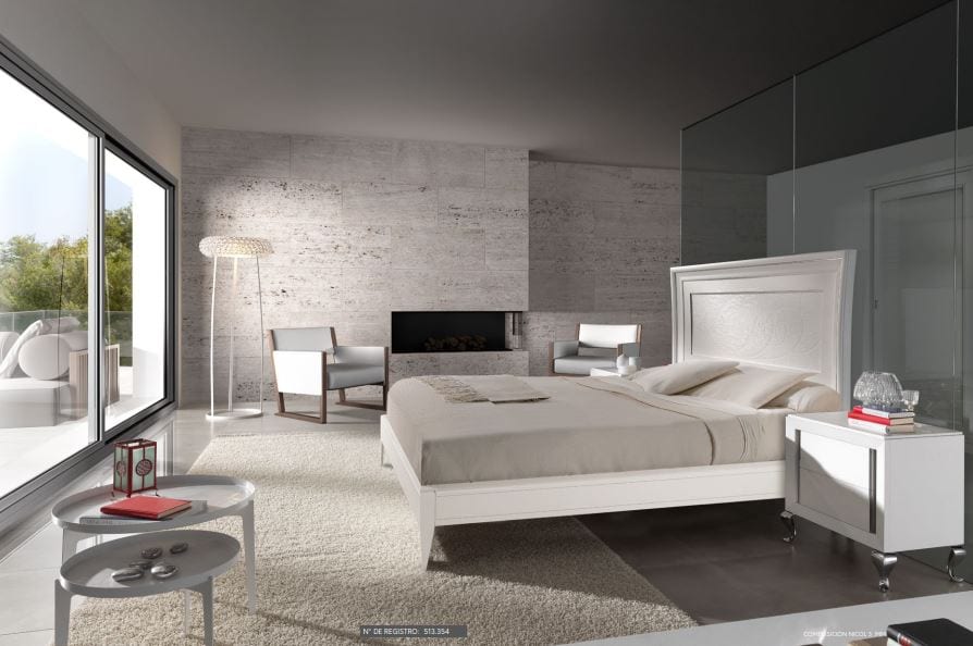 Dormitorio Contemporáneo Monrabal: Modelo Nicol 3