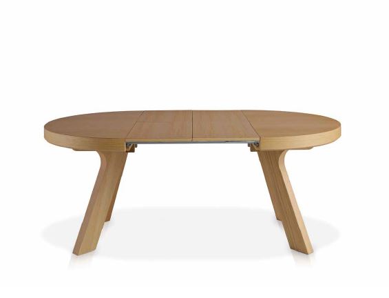 Auxival mesa auxiliar de madera extensible