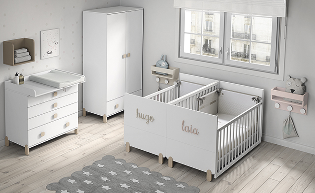 Dormitorio infantil Ros Mini Gemelos