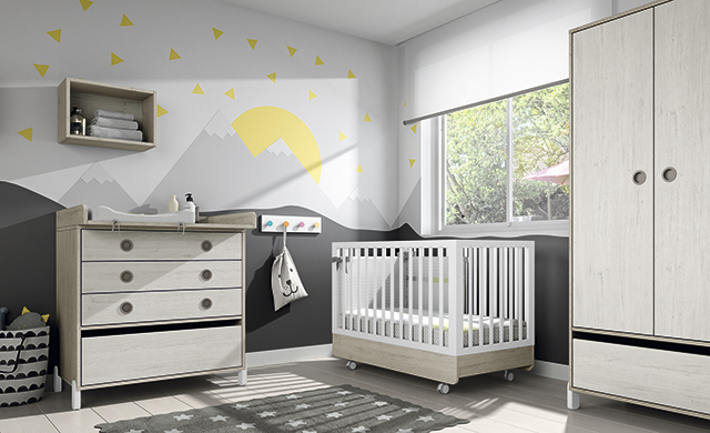 Dormitorio infantil Ros Mini: off Beat Dark Urban